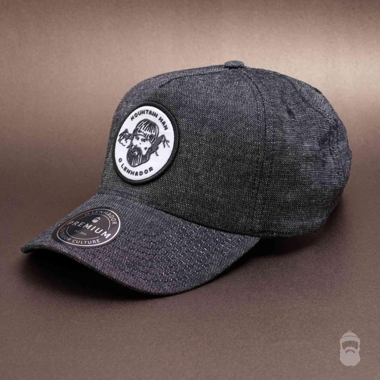 Boné Dad Hat Denim Mountain Man